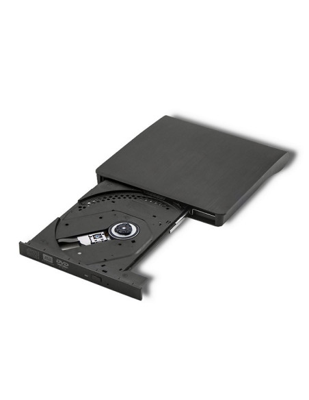 Qoltec 51857 Nagrywarka Dvd-Rw Zewnętrzna |Usb 3.0 | Czarna