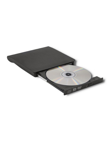 Qoltec 51857 Nagrywarka Dvd-Rw Zewnętrzna |Usb 3.0 | Czarna