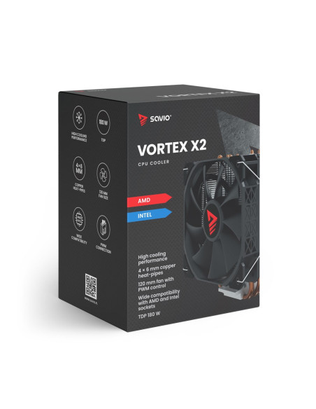 Savio Chłodzenie Cpu Vortex X2