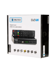 Tuner Dvb-T2 H.265 Hevc Cabletech 2