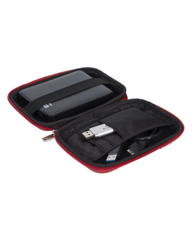 Rivacase 9101 (Pu) Etui Kieszeniowe Kopolimer Etylenu Z Octanem Winylu (Eva) Czerwony