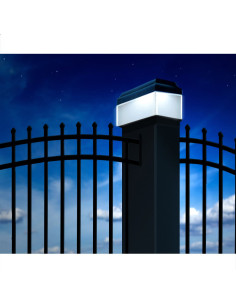 Greenblue Lampa Solarna Na Słupek 100*100 - Daszek Kopertowy Gb128 2