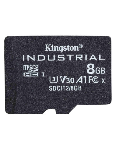 Kingston Microsdhc 8Gb Industrial C10 A1 Pslc Card