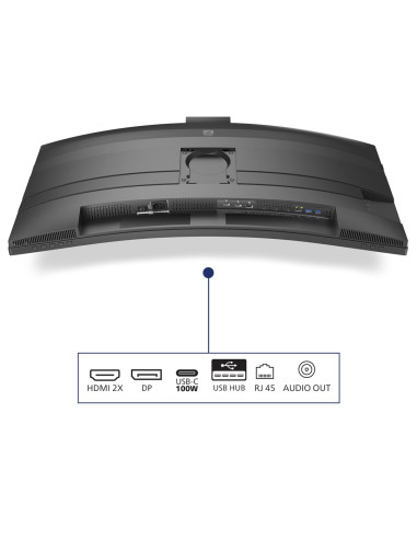 Monitor Philips 86,4Cm (34,0") 34B2U6603Ch 21:09 Hdmi+Dp+Usb-C Szary