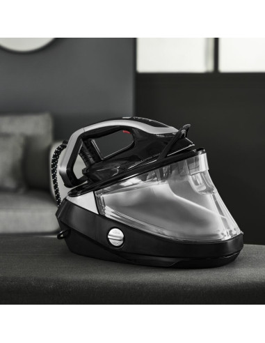Tefal Pro Express Vision Gv9821 3000 W 1,2 L Durilium Airglide Autoclean Soleplate Czarny, Srebrny