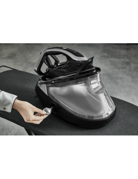 Tefal Pro Express Vision Gv9821 3000 W 1,2 L Durilium Airglide Autoclean Soleplate Czarny, Srebrny