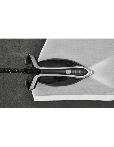 Tefal Pro Express Vision Gv9821 3000 W 1,2 L Durilium Airglide Autoclean Soleplate Czarny, Srebrny