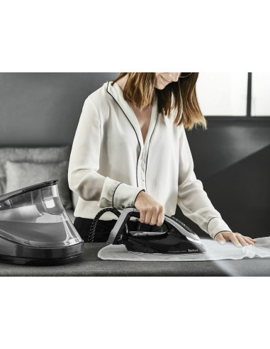 Tefal Pro Express Vision Gv9821 3000 W 1,2 L Durilium Airglide Autoclean Soleplate Czarny, Srebrny