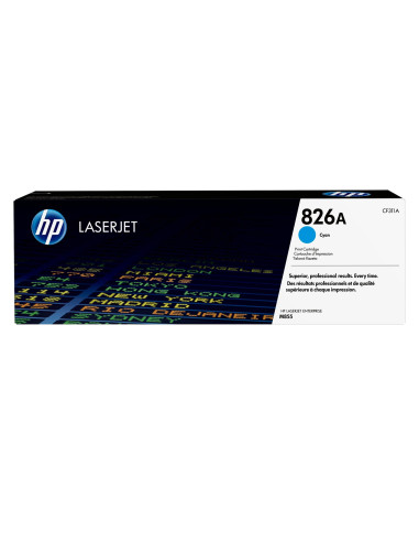 Hp 826A Oryginalny Wkład Z Błękitnym Tonerem Laserjet