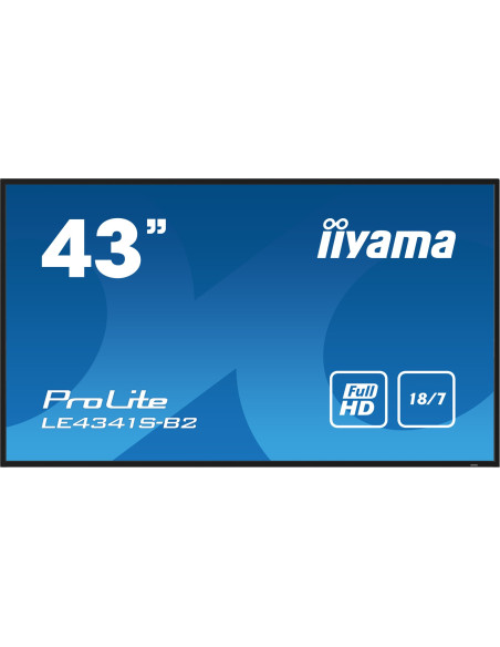 Monitor Iiyama Prolite Le4341S-B2 - 43-Calowy Płaski Ekran - 108 Cm