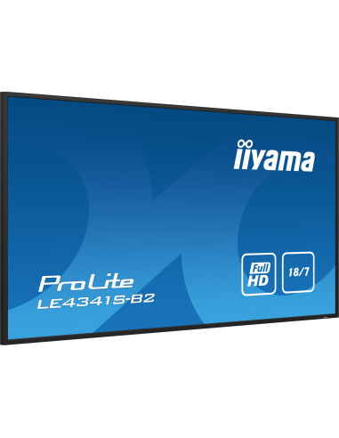 Monitor Iiyama Prolite Le4341S-B2 - 43-Calowy Płaski Ekran - 108 Cm