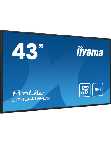 Monitor Iiyama Prolite Le4341S-B2 - 43-Calowy Płaski Ekran - 108 Cm