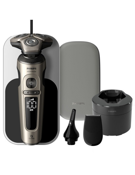 Golarka Philips S9000 Prestige Sp9883/36 - Parranajokone Puhdistusasemalla