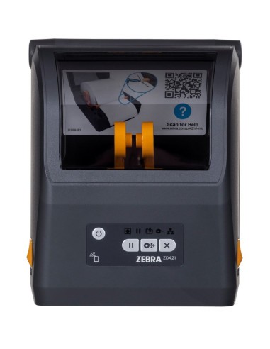 Zebra Drukarka Etykiet Zd421T Termiczna/Termotransferowa/Usb/203Dpi Zd4A042-30Em00Ez