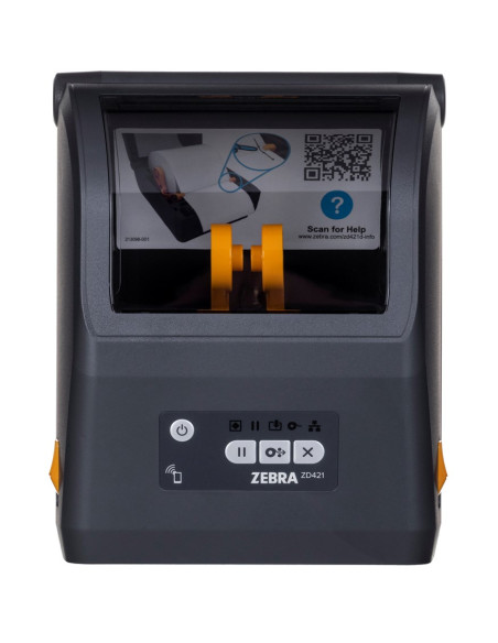 Zebra Drukarka Etykiet Zd421T Termiczna/Termotransferowa/Usb/203Dpi Zd4A042-30Em00Ez