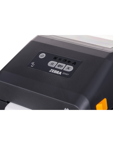 Zebra Drukarka Etykiet Zd421T Termiczna/Termotransferowa/Usb/203Dpi Zd4A042-30Em00Ez