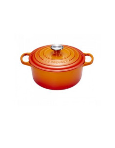Piekarnik Okrągły Le Creuset Signature Roaster 24Cm Czerwony