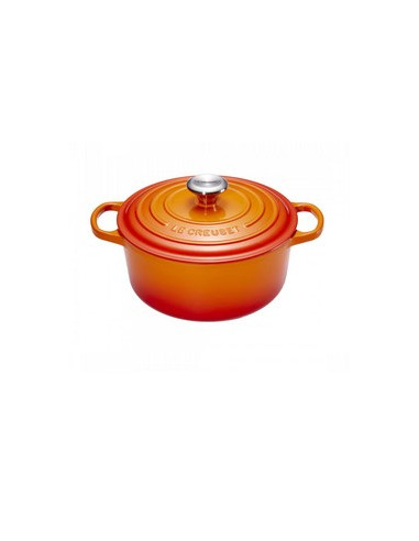 Piekarnik Okrągły Le Creuset Signature Roaster 24Cm Czerwony