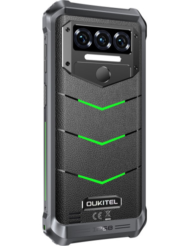 Smartphone Oukitel Wp38 6/256 10600Mah Ds. Green