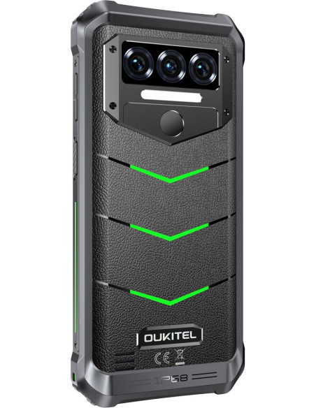 Smartphone Oukitel Wp38 6/256 10600Mah Ds. Green