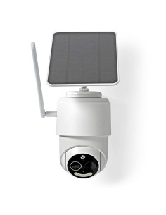 Kamera Zewnętrzna Nedis Smartlife 4G, Ip65 Czujnik Ruchu, Night Vision, Biały