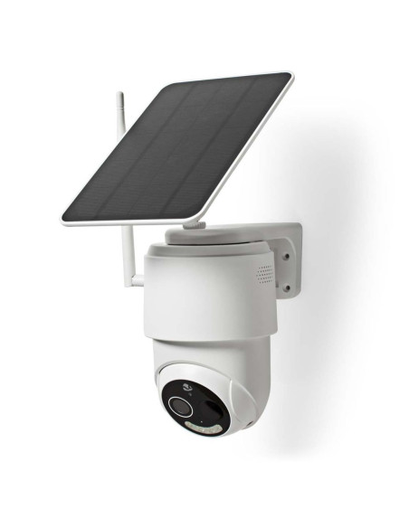 Kamera Zewnętrzna Nedis Smartlife 4G, Ip65 Czujnik Ruchu, Night Vision, Biały