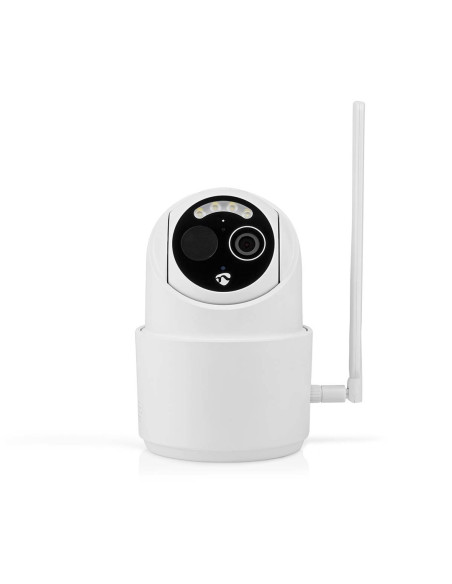 Kamera Zewnętrzna Nedis Smartlife 4G, Ip65 Czujnik Ruchu, Night Vision, Biały