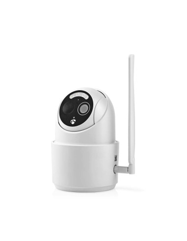 Kamera Zewnętrzna Nedis Smartlife 4G, Ip65 Czujnik Ruchu, Night Vision, Biały