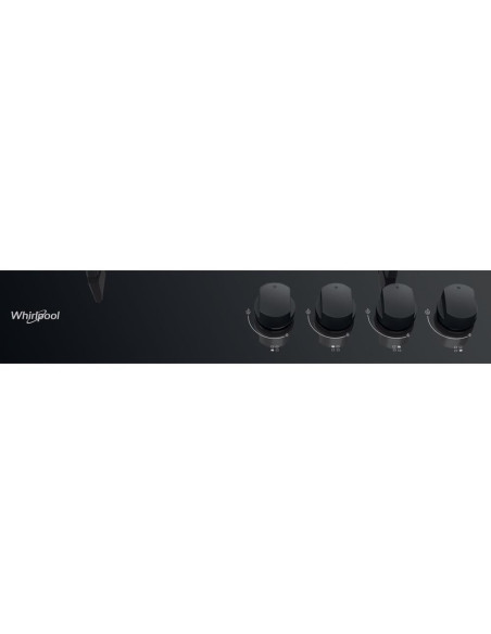 Whirlpool Akt 616/Nb Płyta Kuchenna Czarny Wbudowany 60 Cm Gaz 4 Stref(Y)