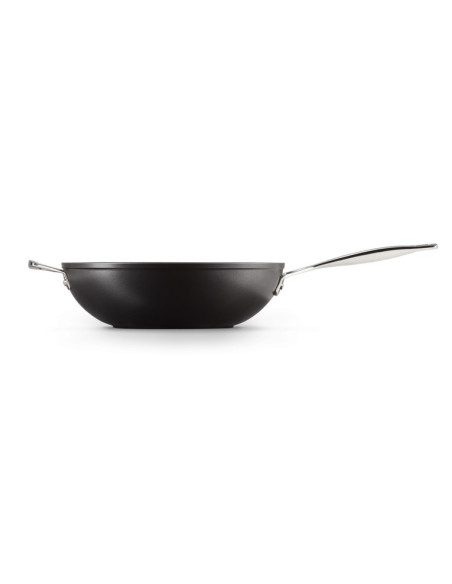 Le Creuset Hartowany Nieprzywierający Stir-Fry Srebrny 30Cm