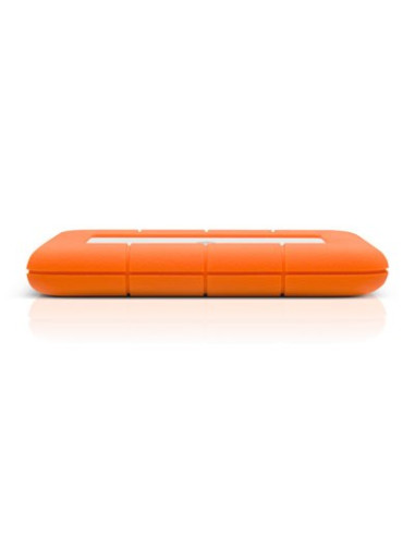 Lacie Rugged Mini Zewnętrzny Dysk Twarde 2 Tb 5400 Rpm Micro-Usb B 3.2 Gen 1 (3.1 Gen 1) Pomarańczowy, Srebrny