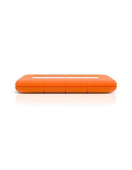 Lacie Rugged Mini Zewnętrzny Dysk Twarde 2 Tb 5400 Rpm Micro-Usb B 3.2 Gen 1 (3.1 Gen 1) Pomarańczowy, Srebrny