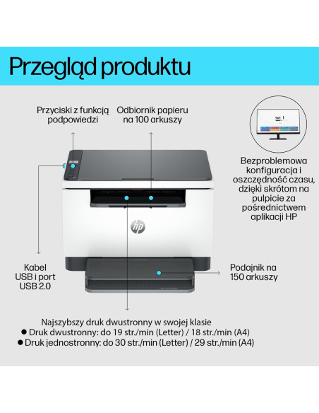Urządzenie Wielofunkcyjne Hp Laserjet M234D