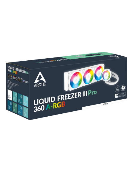 Chłodzenie Cieczą Arctic Wak Liquid Freezer Pro Iii 360 A-Rgb (Biały)
