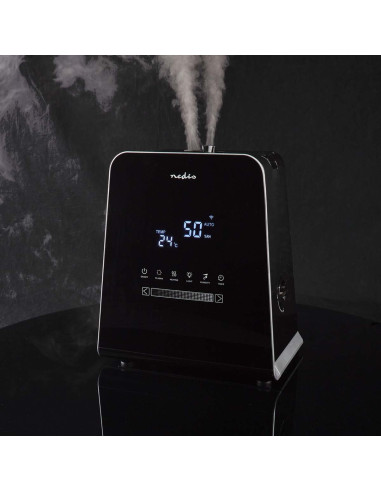 Nawilżacz Ultradźwiękowy Nedis 5,5L Smartlife Czarny
