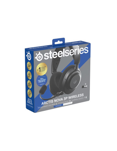 Słuchawki Steelseries Arctis Nova 3P Wireless For Playstation, Black