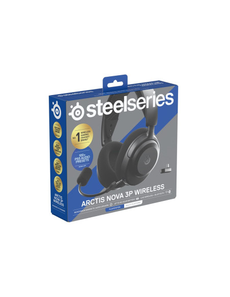 Słuchawki Steelseries Arctis Nova 3P Wireless For Playstation, Black