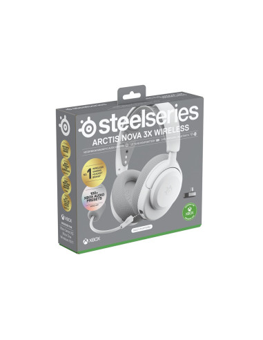 Słuchawki Steelseries Arctis Nova 3X Wireless For Xbox, White