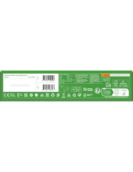 Słuchawki Steelseries Arctis Nova 3X Wireless For Xbox, White