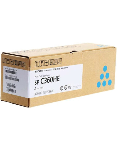 Ricoh Toner Sp C360He  408185 Cyan