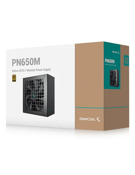 Deepcool Pn650M Moduł Zasilaczy 650 W 20+4 Pin Atx Atx Czarny