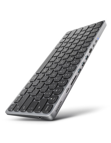 Axagon Hmc-Kb-Us Stacja Dokująca Przewodowa Usb 3.2 Gen 1 (3.1 Gen 1) Type-C Szary