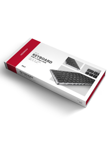 Axagon Hmc-Kb-Us Stacja Dokująca Przewodowa Usb 3.2 Gen 1 (3.1 Gen 1) Type-C Szary