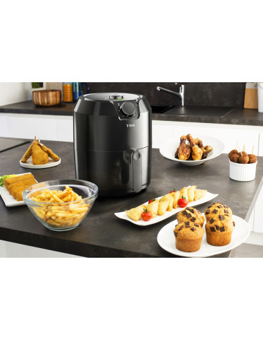 Tefal Easy Fry Classic Ey2018 Frytkownica Pojedyńczy 4,2 L Autonomiczny 1500 W Frytkownica Na Gorące Powietrze Czarny