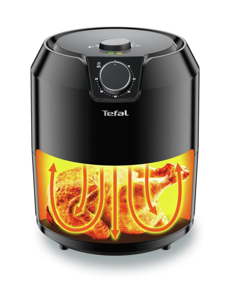 Tefal Easy Fry Classic Ey2018 Frytkownica Pojedyńczy 4,2 L Autonomiczny 1500 W Frytkownica Na Gorące Powietrze Czarny