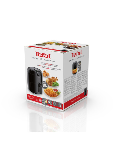 Tefal Easy Fry Classic Ey2018 Frytkownica Pojedyńczy 4,2 L Autonomiczny 1500 W Frytkownica Na Gorące Powietrze Czarny