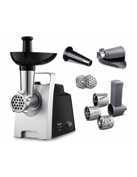 Tefal Hv1 Ne1098 Maszynka Do Mielenia 1400 W Czarny, Srebrny