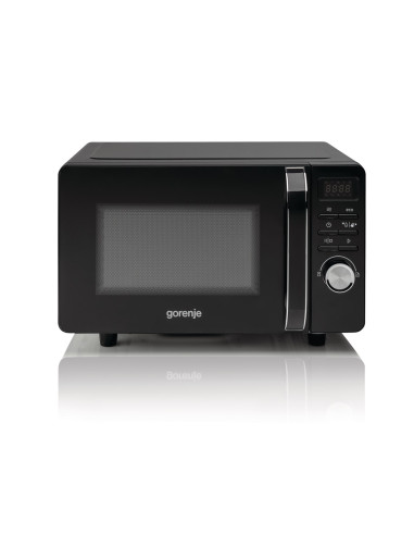 Gorenje Mo20S4Bc Czarny Uchwyt Do Mikrofalówki Blat 20 L 700 W