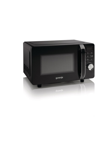 Gorenje Mo20S4Bc Czarny Uchwyt Do Mikrofalówki Blat 20 L 700 W