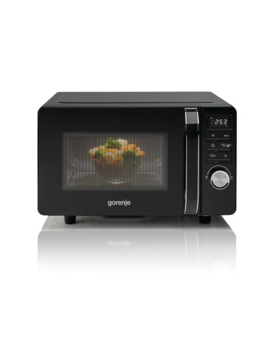 Gorenje Mo20S4Bc Czarny Uchwyt Do Mikrofalówki Blat 20 L 700 W